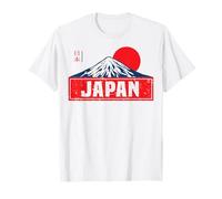 Japan Mount Fuji Honshu Tokyo red Sun Osaka Souvenir Kyoto T-Shirt