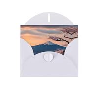 Japan Mount Fuji Landscape print Greeting Cards - Thank-You Cards Party Invitation Cards for Festive Celebrations