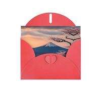Japan Mount Fuji Landscape print Greeting Cards - Thank-You Cards Party Invitation Cards for Festive Celebrations