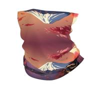 Japan Mount Fuji Landscape Print Headband Neck Gaiter Head Wrap Headwear