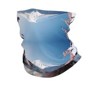 Japan Mount Fuji Landscape Print Headband Neck Gaiter Head Wrap Headwear