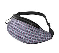 Japan Mount Fuji Landscape Print Waist Bag Lightweight Travel Unisex Pack for Hiking Cycling Running Everyday Use