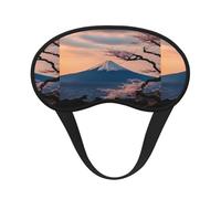 Japan Mount Fuji Landscape Sleep Mask 100% Light Blocking Eye Mask for Sleeping, Sleep Mask for Unisex for Travel/Nap