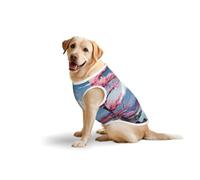 Japan Mount Fuji Landscapeprint Medium Large Pets Vest Breathable Cozy Home Party Sleeveless Tank Top T-Shirt