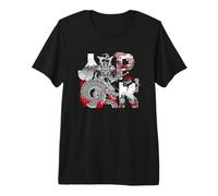 Japan Mount Fuji Samurai Dragon Geisha Sakura Art Premium T-Shirt