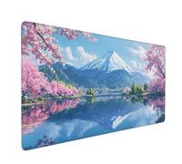 Japan Mouse Mat 1000x500 mm Large Mouse Pad Landscape Waterproof Desk Mat with Non-Slip Rubber Base, Smooth Surface to Improve Precision and Speed, xxl Gaming Mousepad for Computer, PC, Laptop 2S-370