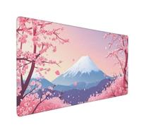 Japan Mouse Mat 700x400 mm Large Mouse Pad Tree Waterproof Desk Mat with Non-Slip Rubber Base, Smooth Surface to Improve Precision and Speed, xxl Gaming Mousepad for Computer, PC, Laptop 2S-660