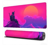 Japan Mouse Pad 1000 x 500 x 3 mm XXL Desk Mat Cat Mouse Mat, Extended Japanese Mousepad, Large Desk Pad with Non-Slip Base and Stitched Edge Office Accessories for Home Computers Gaming Work,Model865
