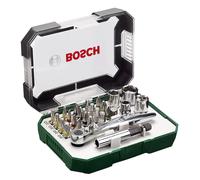Japan NEW BOSCH 2607017322 Ratchet Screwdriver Bit Set 26 Pieces