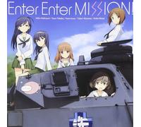 Japan NEW Enter Enter MISSION Girls und Panzer ED Theme Anime CD 4540774140190