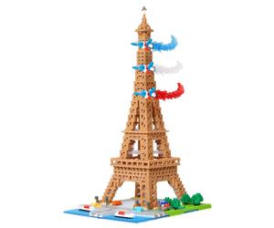 Japan NEW Kawada nanoblock Paris Seine Deluxe Edition NB-057
