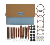Japan NEW KnitPro Interchangeable Circular Knitting Pins Set with Case