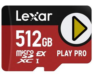 Japan NEW Lexar PLAY PRO microSDXC Express Card 512GB 900MB/s 600MB/s