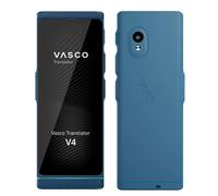 Vasco V4 Language Translator Device | 112 Languages | Free Lifetime Internet in Almost 200 Countries | Cobalt Blue
