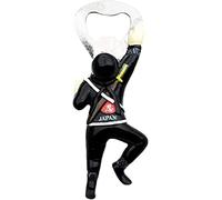 Japan Ninja Beer Ninja Magnet Fridge Refrigerator Magnet Decoration Sticker Souvenir Resin Crafts Kitchen Whiteboard