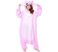 Japan Official Sazac Disney Onesie Lilo & Stitch Angel Kigurumi Pajamas Stitch Angel Costume Cosplay