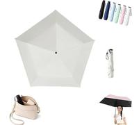 Japan Pencil Umbrella,Japanese Ultra-Light Mini Travel Umbrella With Sun Protection,Compact Folding Pocket Umbrella for Rain,Sun,Beach,Hiking,Outdoor Use