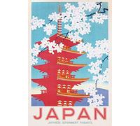 JAPAN POSTER Japanese Government Railways (61cm x 91,5cm)
