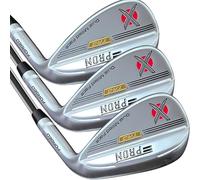 Japan Pron Wedge Set or Single Golf Club,TRS Model,USGA R A Rules,Pearl Finish,52 56 60 Degree,10 12 8 Bounce,Krisa Steel Shaft,Pack of 3