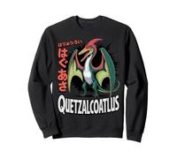 Japan Quetzalcoatlus Bird Flying Dinosaur Kids Trex Sweatshirt