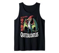 Japan Quetzalcoatlus Bird Flying Dinosaur Kids Trex Tank Top