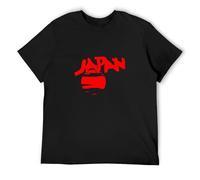Japan Romantic Band UK O-Neck 100% Cotton Short Sleeve Unisex T-Shirt S Black
