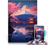 japan sakura in mount fujijigsaw 1000 pieces for teenagers learning educational toys for is ideal as a gift for the whole family 38x26cm