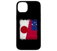 Japan Samoa Half Flag Japanese Samoan Heritage Case for iPhone 14 Plus