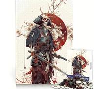 Japan Samurai Silent Vigil 1000 Adult Pieces Jigsaw Puzzle Enjoyable Game Nice Thick Family Enjoyable Art Piece (38x26cm)