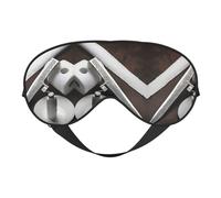 Japan Samurai Sword Print Satin Sleep Mask & Eye Mask | Deep Dream Sleep Masks for Women & Men | Soft Sleeping Eye Mask to Nourish Skin