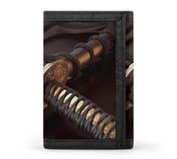 Japan Samurai Sword Wallet,Credit Card Holder,Three-fold Wallet for Passport Covers, Purse Passport Bag for Men Women