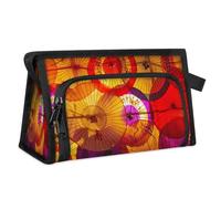 Japan Scenery Travel Makeup Bag for Women Men Kids Girls Boys Japan Umbrella Multipurpose Wash Pouch Bag Toiletry Cosmetic Toiletries Shower Bag Organizer