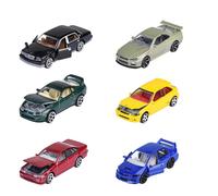 Majorette - Japan Series Premium Model Car (1 Metal Car, 7.5 cm) - Random Selection of 6 Toy Cars Japanese Car Brands, from 3 Years, with Freewheel and Suspension