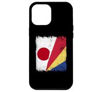 Japan Seychelles Half Flag Japanese Seychellois Pride Case for iPhone 12 Pro Max