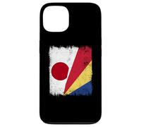 Japan Seychelles Half Flag Japanese Seychellois Pride Case for iPhone 13