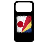 Japan Seychelles Half Flag Japanese Seychellois Pride Case for iPhone 17 Pro Max