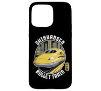 Japan Shinkansen Japanese Bullet Train Kanji Souvenir Design Case for iPhone 15 Pro Max
