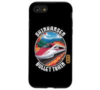 Japan Shinkansen Japanese Bullet Train Kanji Souvenir Design Case for iPhone SE (2020) / 7/8