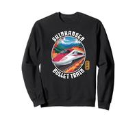 Japan Shinkansen Japanese Bullet Train Kanji Souvenir Design Sweatshirt