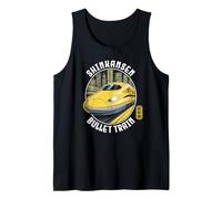 Japan Shinkansen Japanese Bullet Train Kanji Souvenir Design Tank Top