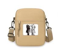 Japan Sketch Japanese Style Art Crossbody Bag Cell Phone Purses Handbag Shoulder Mini Bag
