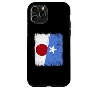 Japan Somalia Half Flag Japanese Somali Pride Case for iPhone 11 Pro