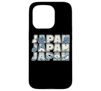 Japan Souvenir Great Wave Off Kanagawa Hokusai Vintage Case for iPhone 15 Pro