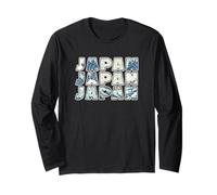 Japan Souvenir Great Wave Off Kanagawa Hokusai Vintage Long Sleeve T-Shirt