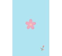 Japan Stamp Book: Minimalist Cherry Blossom Design- Eki Stamp Book Collector Souvenir