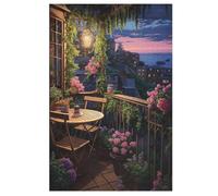 Japan Style Jigsaw Puzzles for Adults 1000 Piece for Kids Woodenboard Puzzle Family Decoration 78×53cm