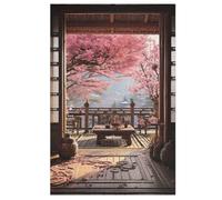 Japan Style Jigsaw Wooden Puzzles for Adults 1000 Piece Puzzle Challenging Game Toys Birthday Gift for Adults Kids Boys Girls 78×53cm