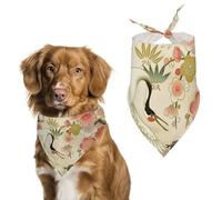Japan Style Sakurasflower Cute Dog Bandana Triangle Adjustable Washable Cat Scarf Pet Accessories