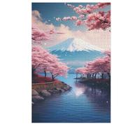 Japan Style Wooden Jigsaw Puzzles for Adults Hard Poster Puzzle 1000 Piece Precise Interlocking Educational Game Toys (78×53cm)