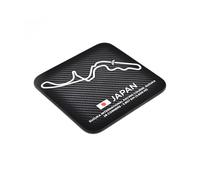 Japan Suzuka International Circuit Coaster - Racing Track Layout - Formula - Cars - Japanese Grand Prix Souvenir Merch - Gift Ideas - Motorsport Art Decor - Race Memorabilia - Coffee Tea Square Mat
